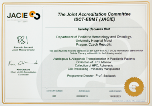 JACIE accreditation