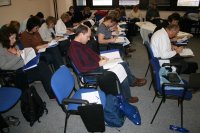 Spinal patient examination course in 2010 - theoretical part