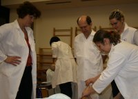 Kurz vyšetření spinálního pacienta v roce 2010 - praktická část, vyšetření ISNCSCI