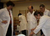Spinal patient examination course in 2010 - practical part, ISNCSCI examination