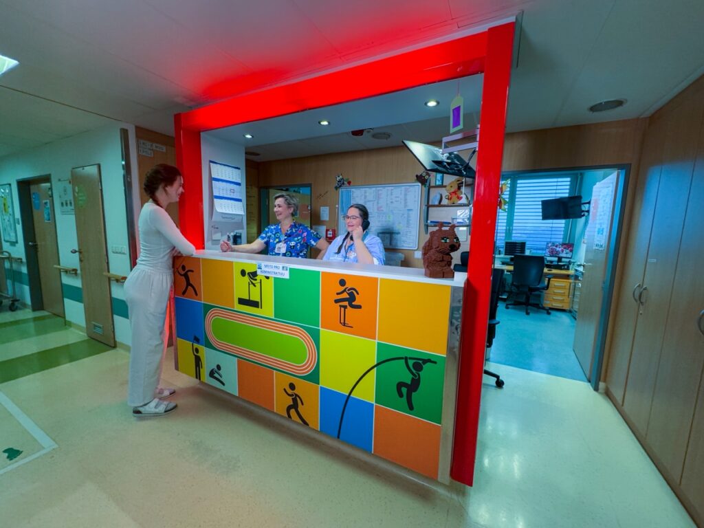 Klinika dětské a dospělé ortopedie - lůžkové oddělení děti
