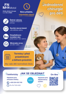 Jednodenní chirurgie pro děti