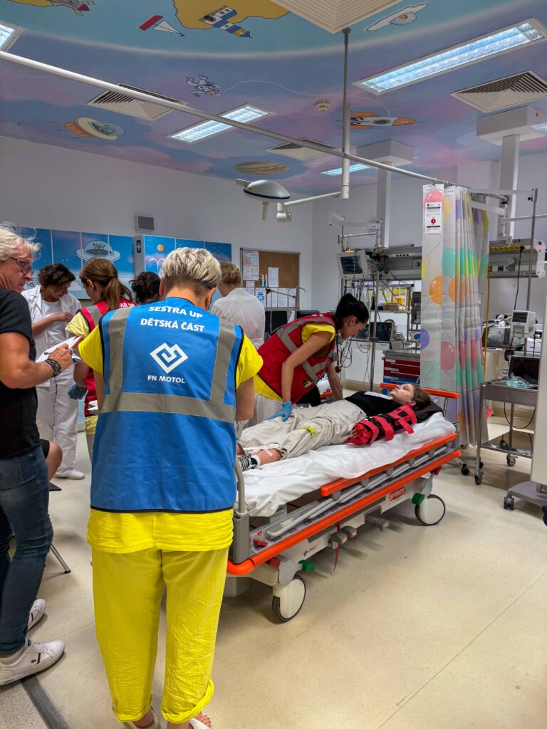 nácviku traumaplánu Hrad 2025