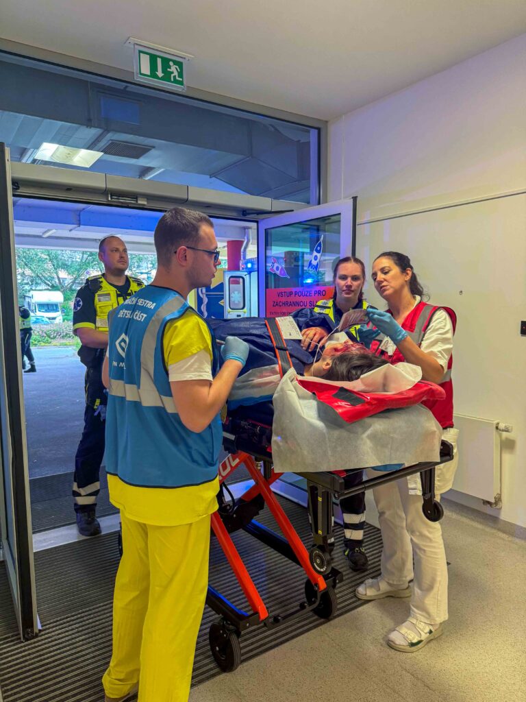 nácviku traumaplánu Hrad 2025