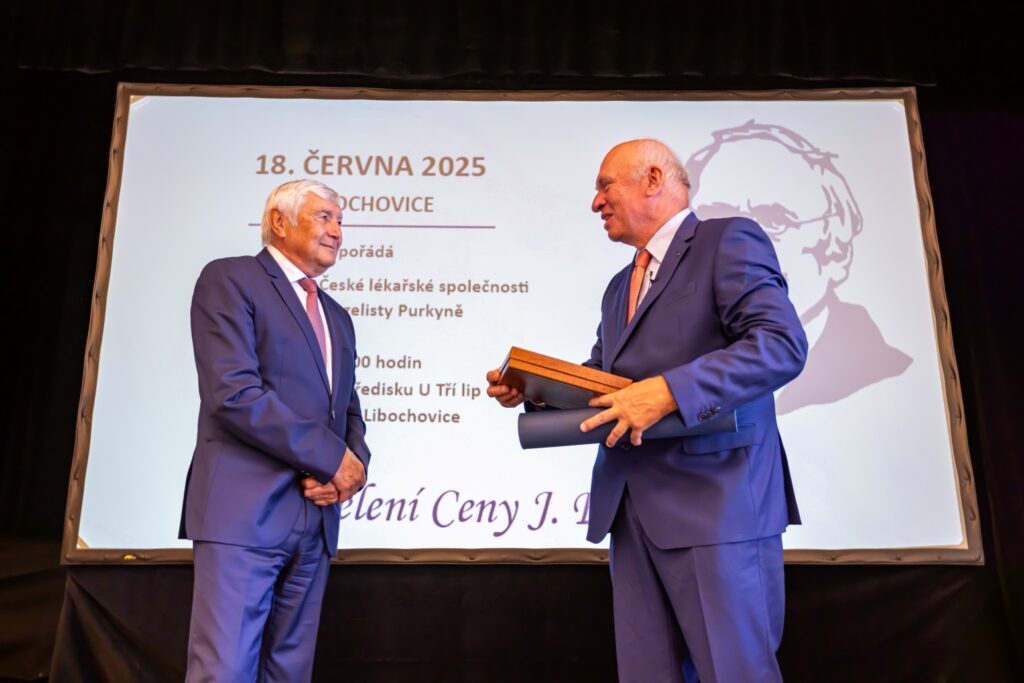 Profesor Vladimír Komárek oceněn Cenou Jana Evangelisty Purkyně