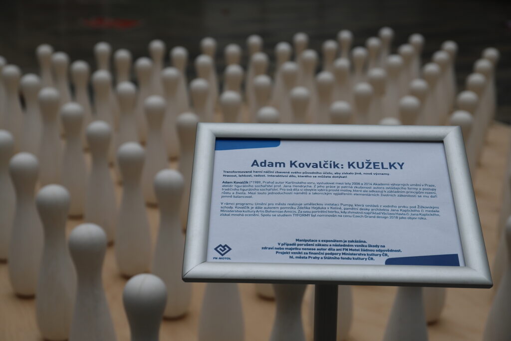 vernisáž: Adam Kovalčík / Kuželky