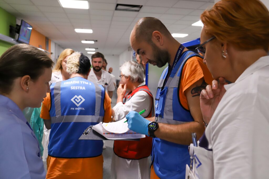 nácviku traumaplánu Hrad 2025