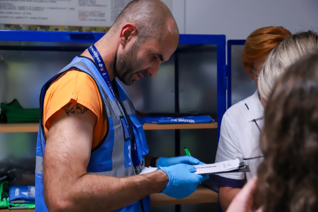 nácviku traumaplánu Hrad 2025