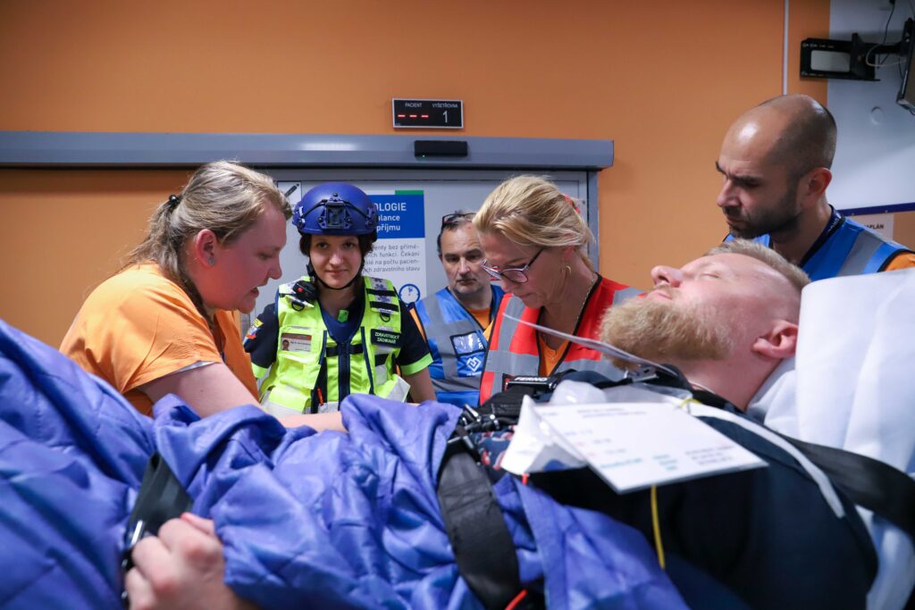 nácviku traumaplánu Hrad 2025