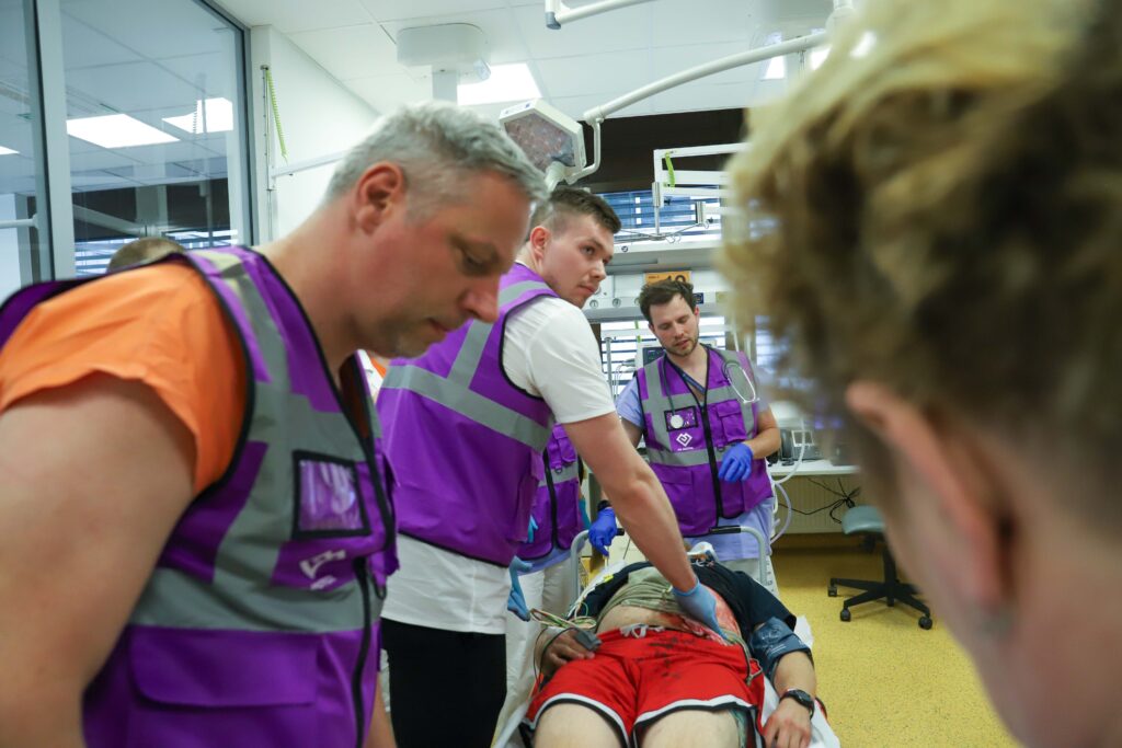nácviku traumaplánu Hrad 2025
