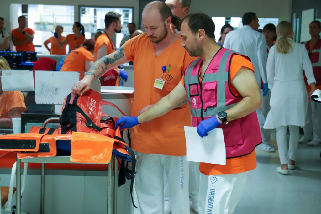 nácviku traumaplánu Hrad 2025