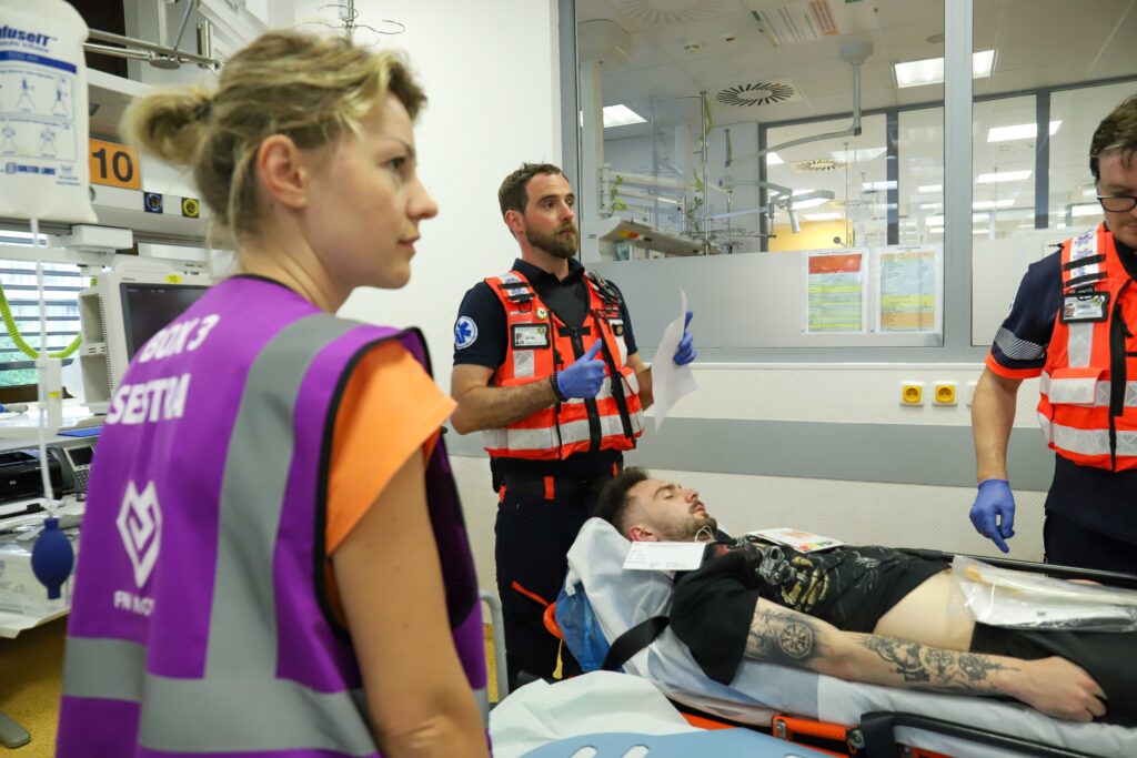 nácviku traumaplánu Hrad 2025