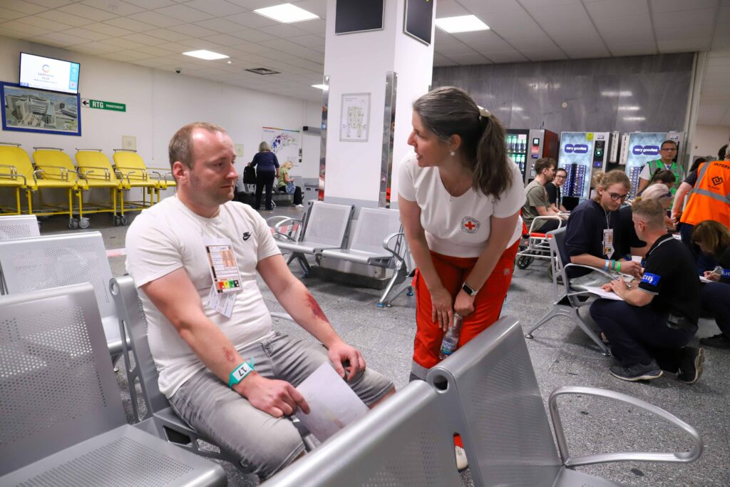 nácviku traumaplánu Hrad 2025