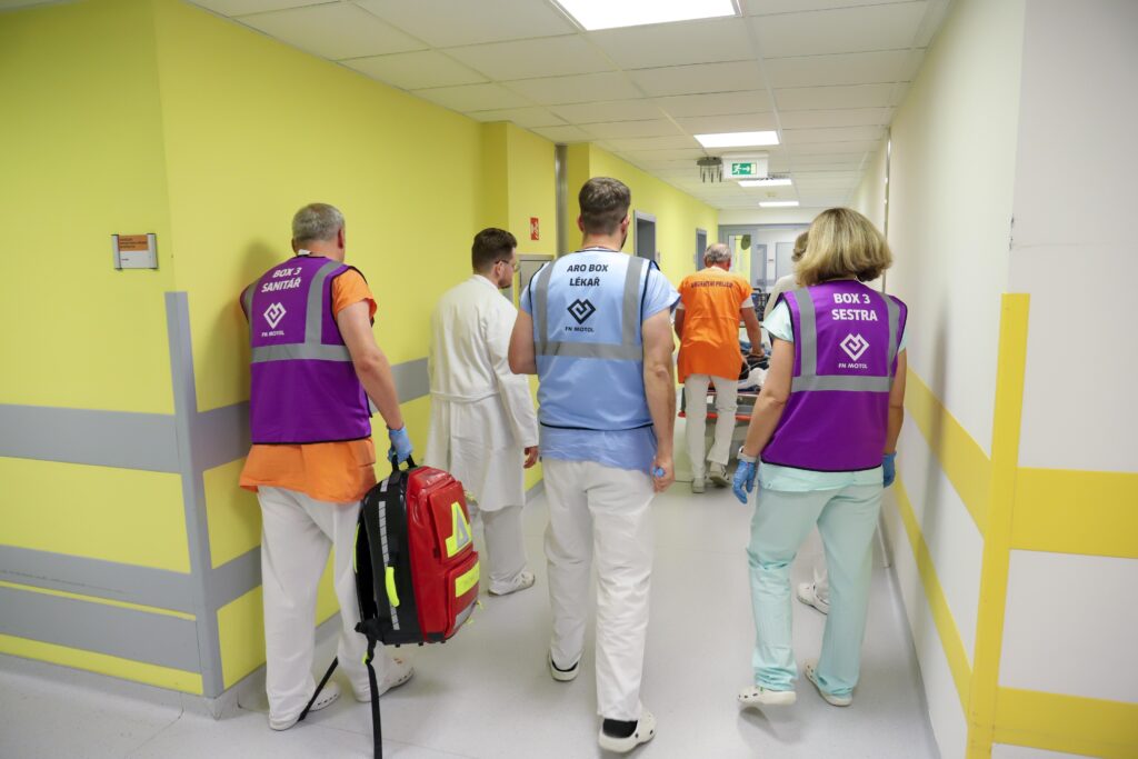 nácviku traumaplánu Hrad 2025