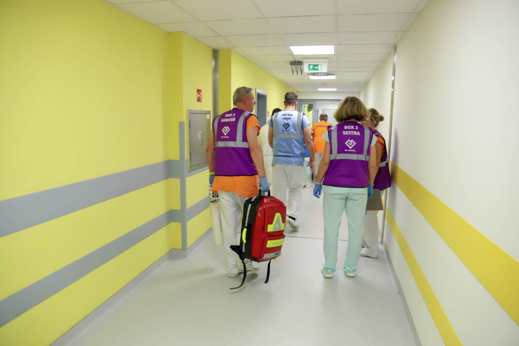 nácviku traumaplánu Hrad 2025