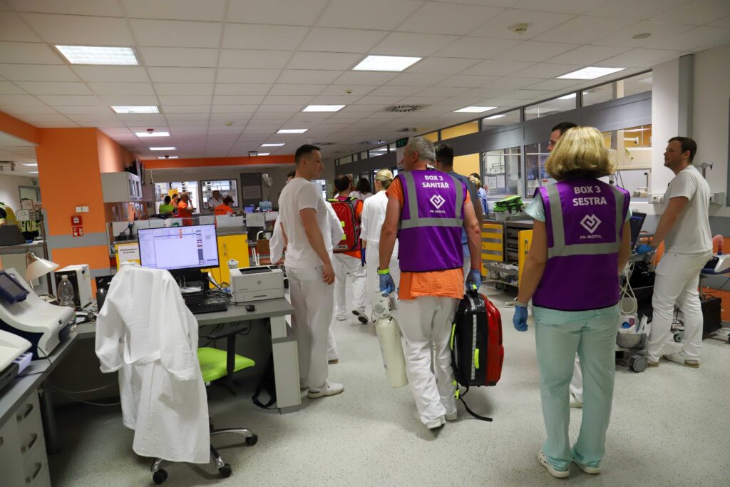 nácviku traumaplánu Hrad 2025