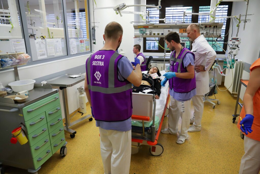 nácviku traumaplánu Hrad 2025