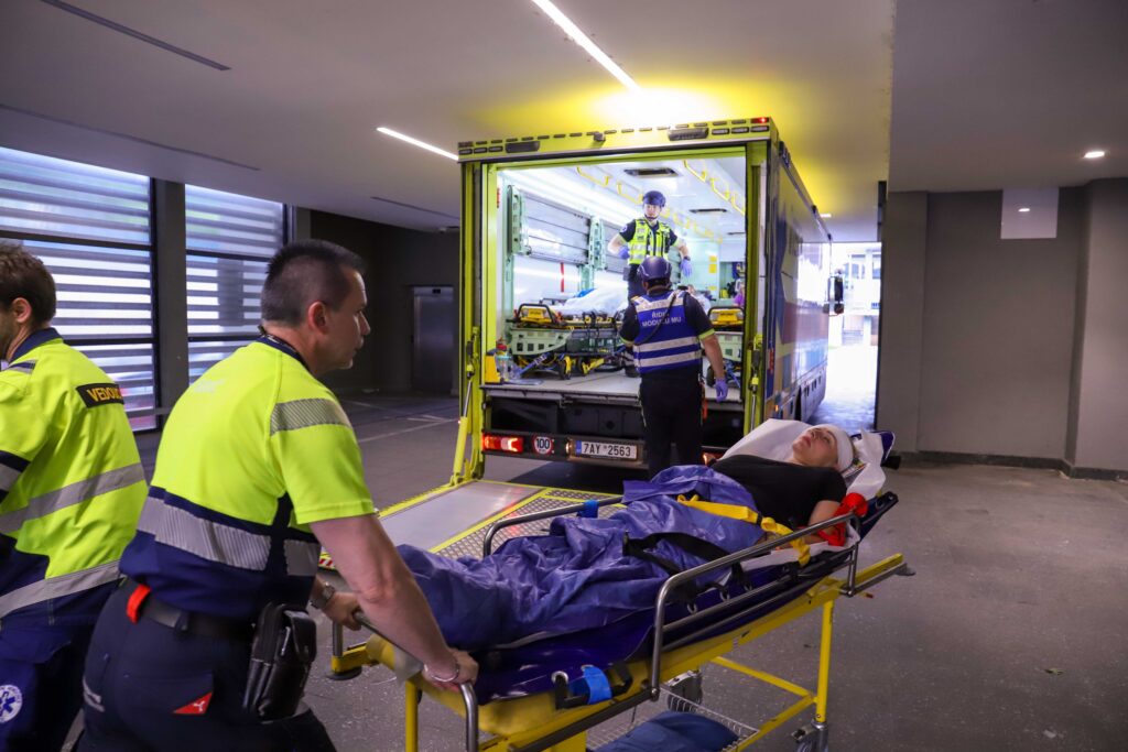 nácviku traumaplánu Hrad 2025