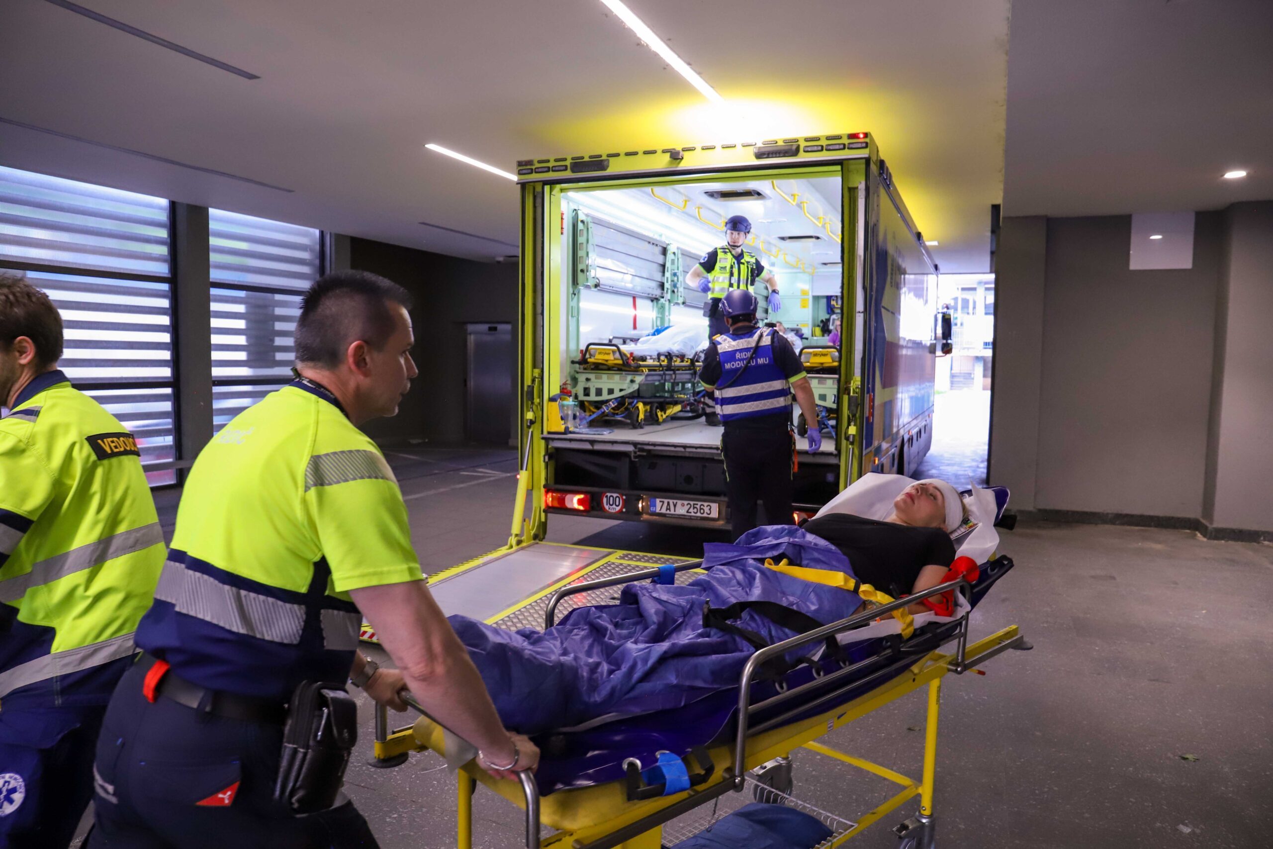 nácviku traumaplánu Hrad 2025