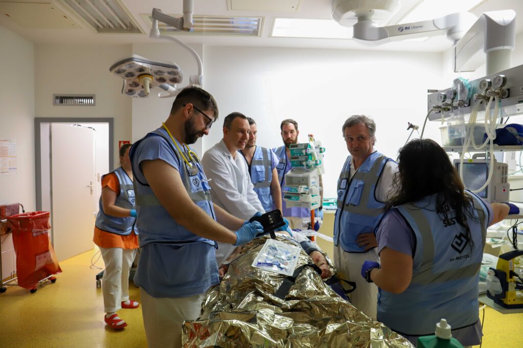 nácviku traumaplánu Hrad 2025