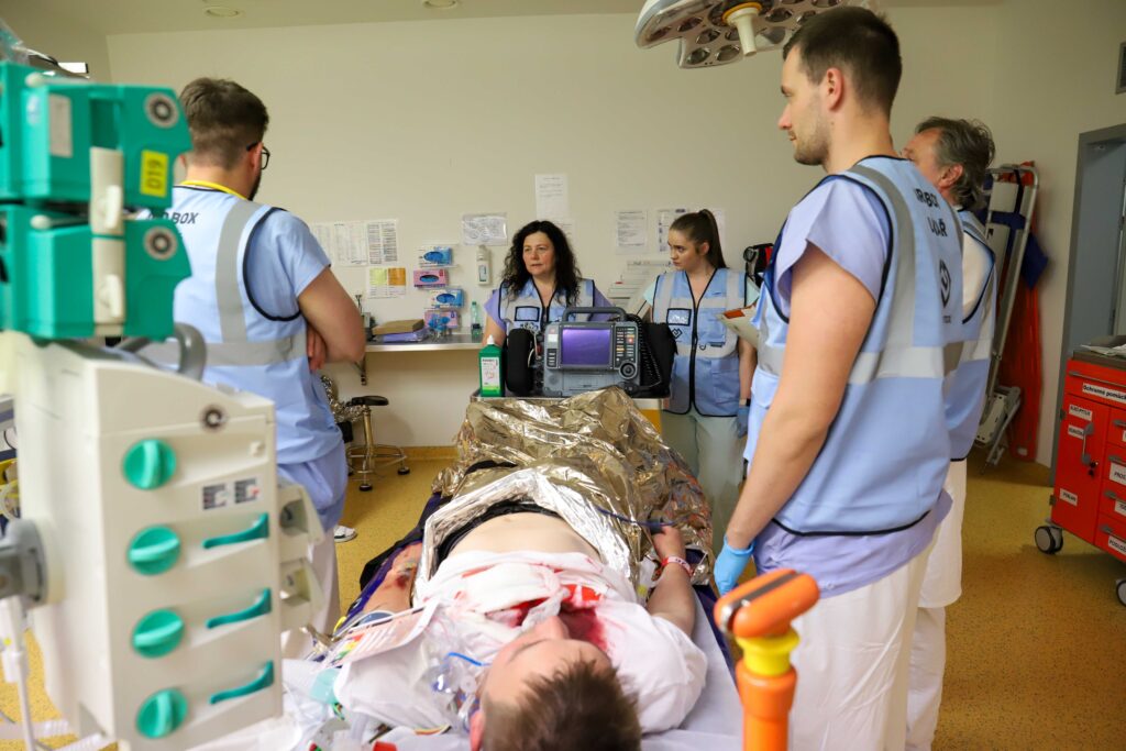 nácviku traumaplánu Hrad 2025