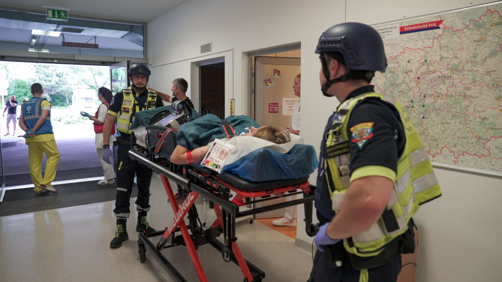 nácviku traumaplánu Hrad 2025