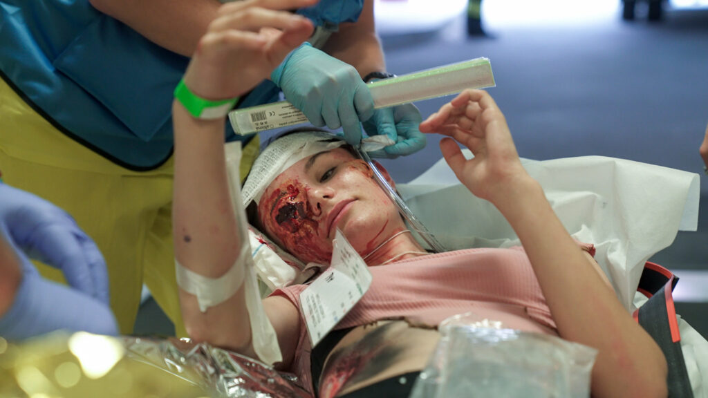 nácviku traumaplánu Hrad 2025