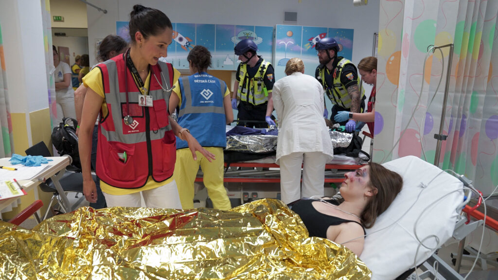 nácviku traumaplánu Hrad 2025