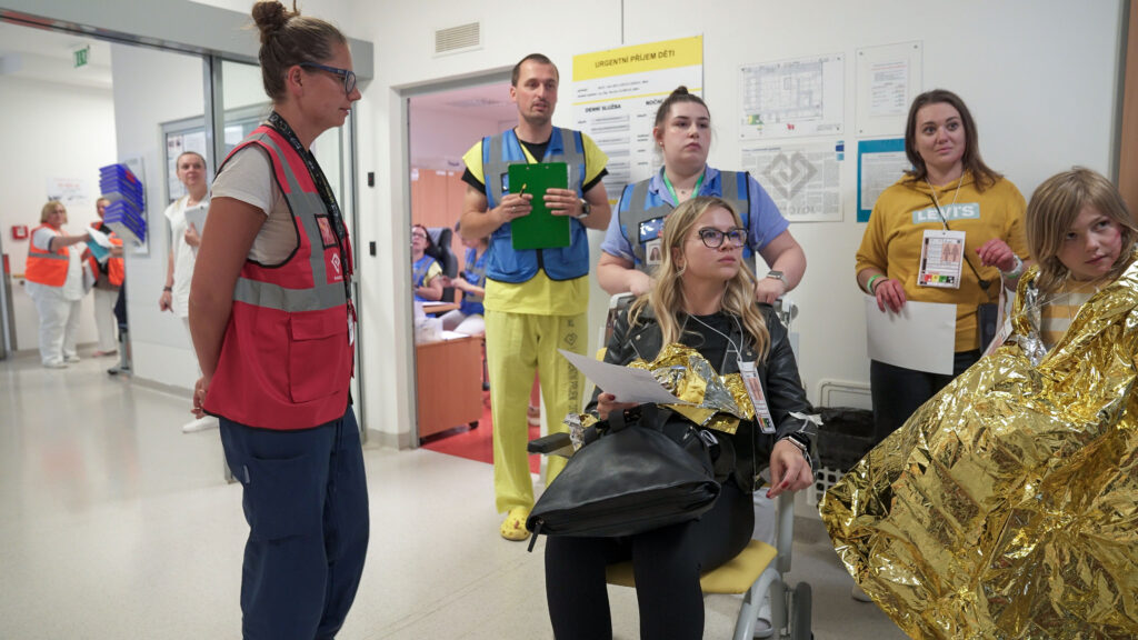 nácviku traumaplánu Hrad 2025