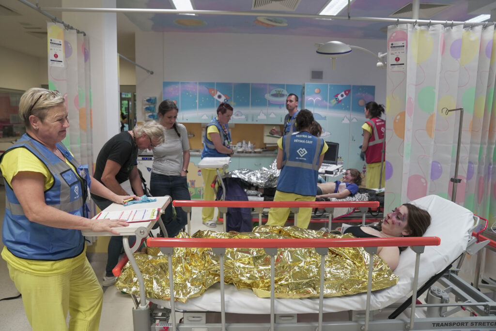 nácviku traumaplánu Hrad 2025
