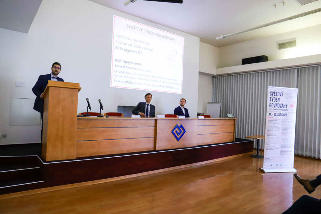 Tisková konference ke Světovému týdnu rovnováhy 2025