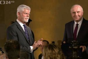 prof. Starý a prezident Pavel