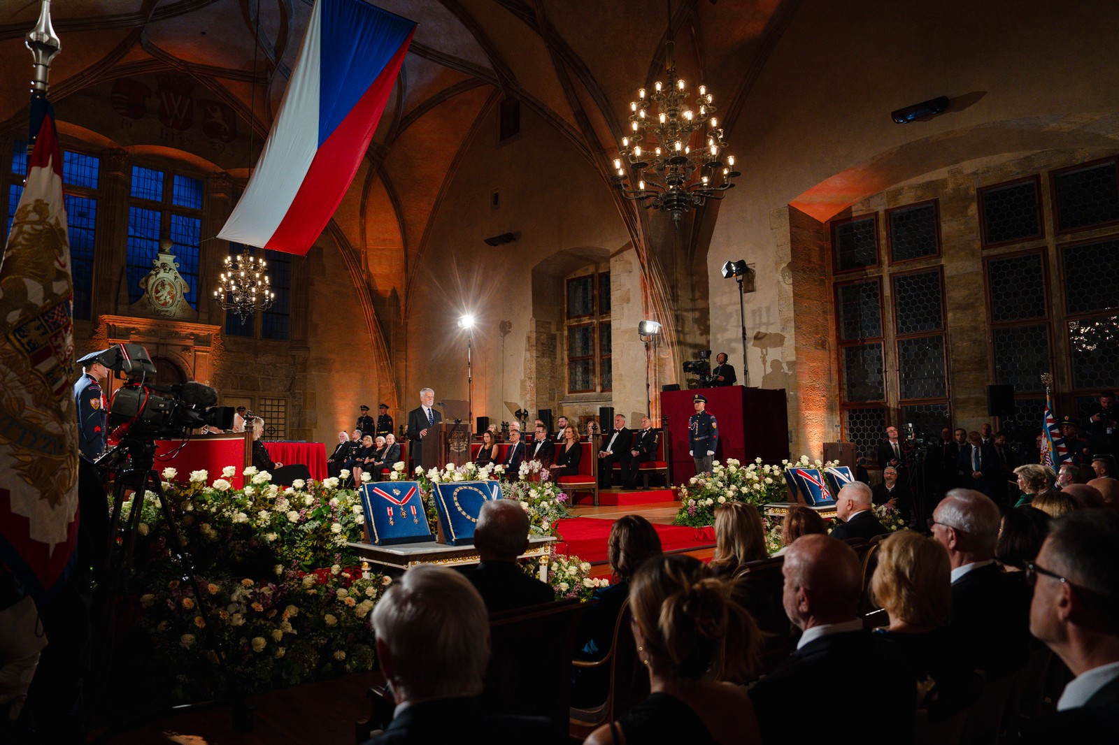 foto z proslovu prezidenta Pavla