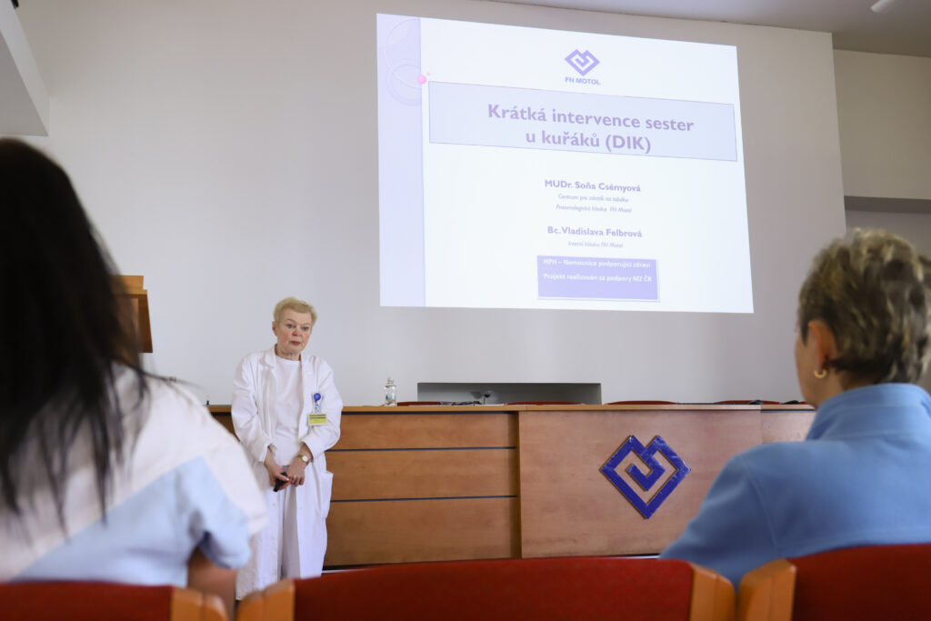 školení: Krátká intervence sester u kuřáků