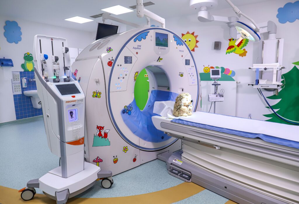 PEDIATRICKÁ VÝPOČETNÍ TOMOGRAFIE