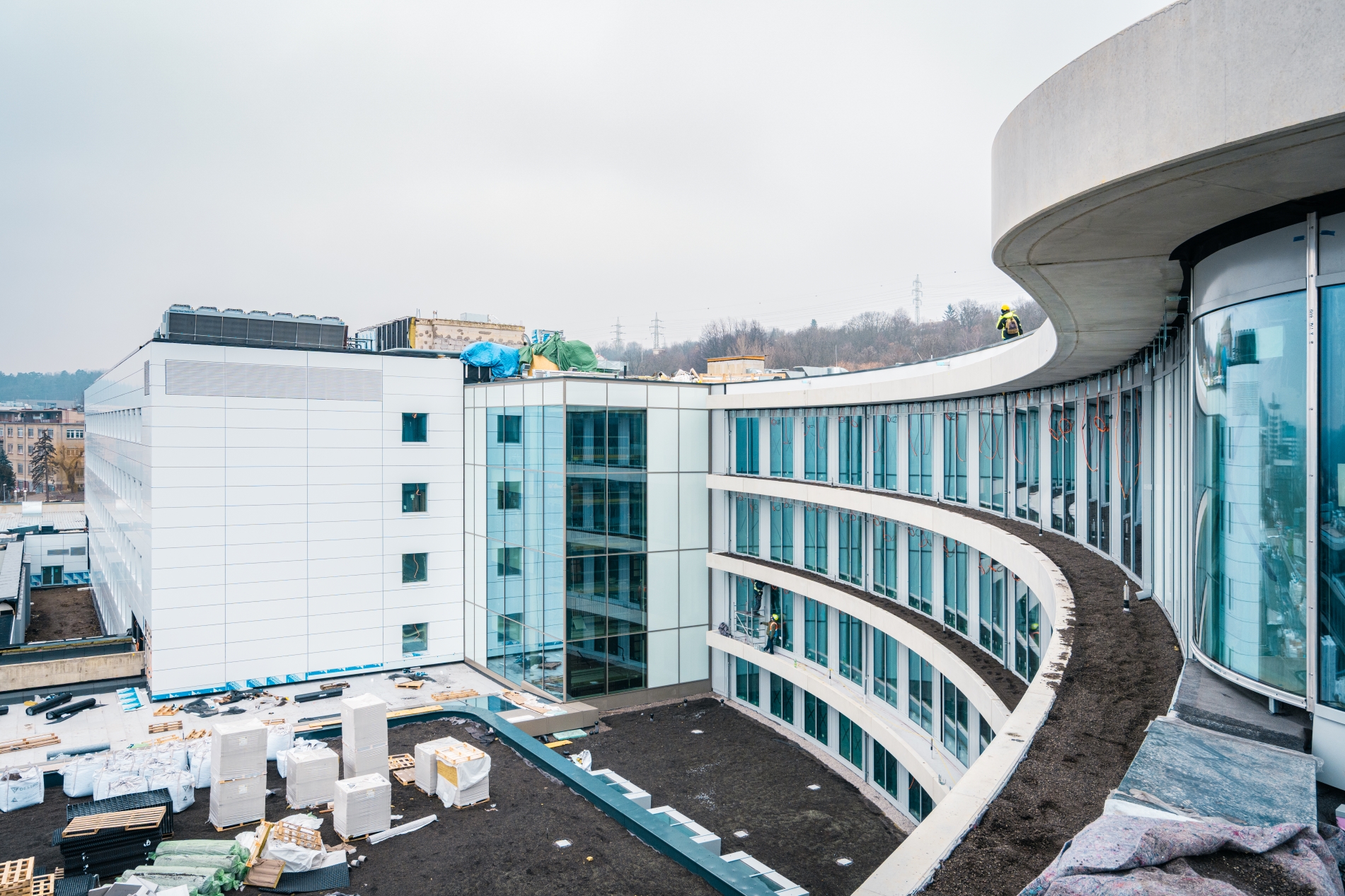 Národní onkologické centrum - stavba