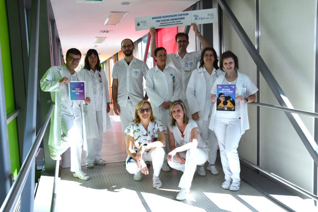 personál z ambulance Národního koordinačního centra pro vzácná onemocnění při FNMH a Ambulance pro ultravzácná a nediagnostikovaná onemocnění