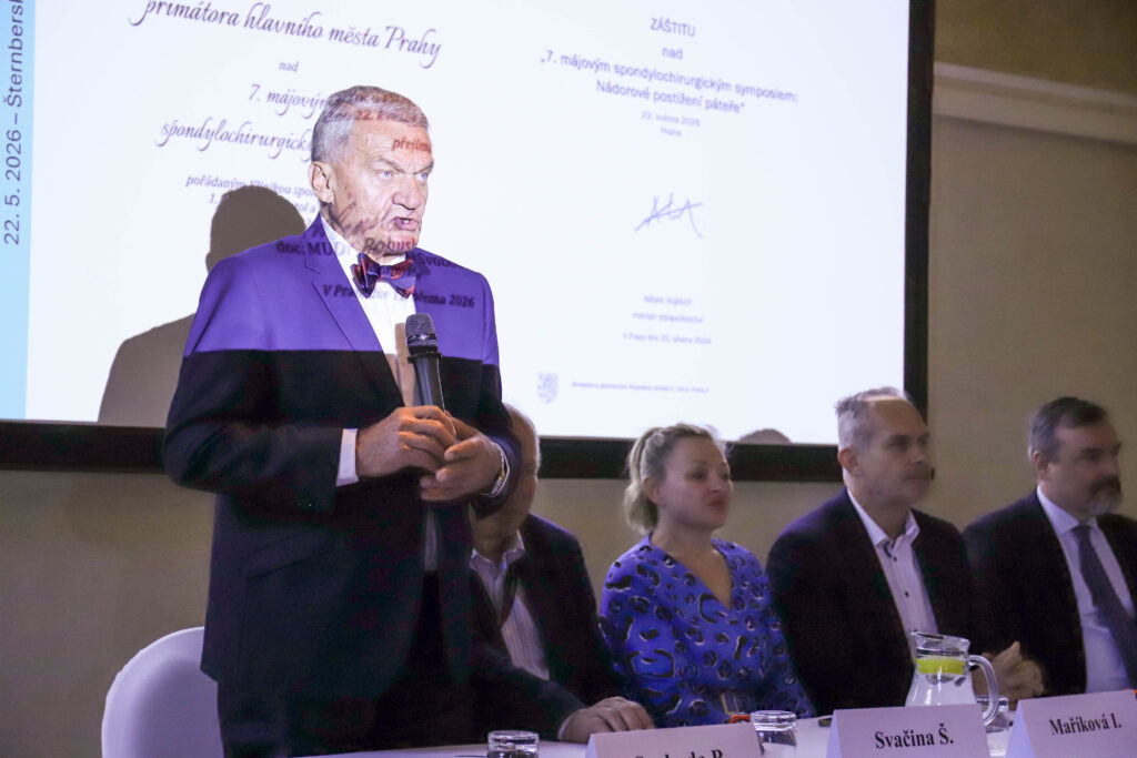 7. májové spondylochirurgické symposium otevřelo téma nádorového postižení páteře