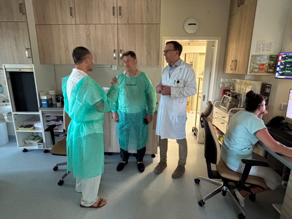 Zástupci nemocnice z Ivano-Frankivsku navštívili FNMH v rámci programu MEDEVAC