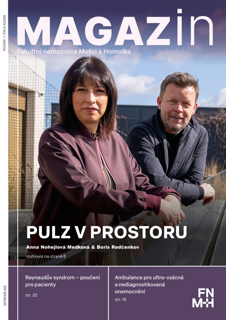 Titulka MAGAZin Duben