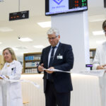 The opening of a new pharmacy