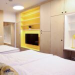 Nový dům pro rodiny vážně nemocných dětí ve FN Motol - pokoj