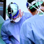 Transplantace plic - operační sál