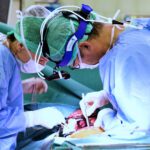 Lung transplantation - operating room